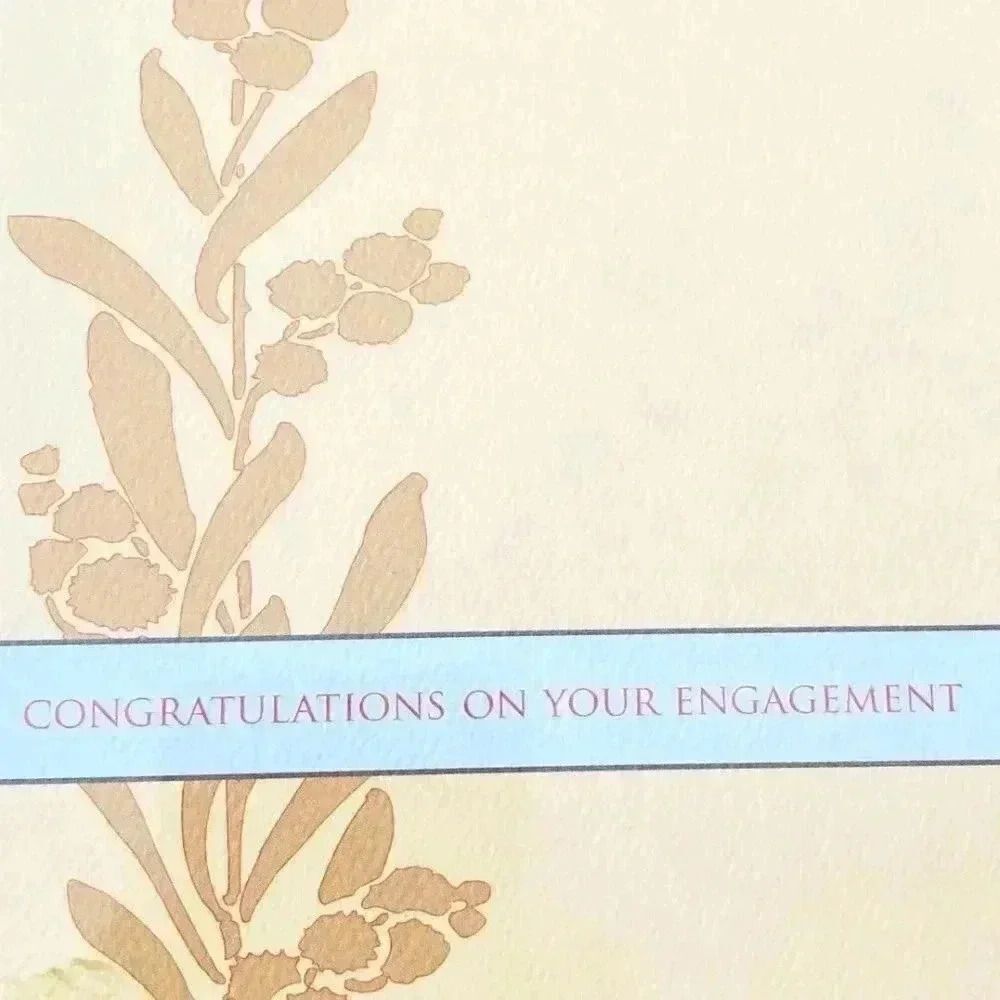 Congratulations On Your Engagement Wedding Card
